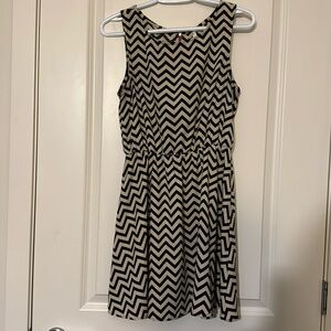 Chevron mini, tank dress